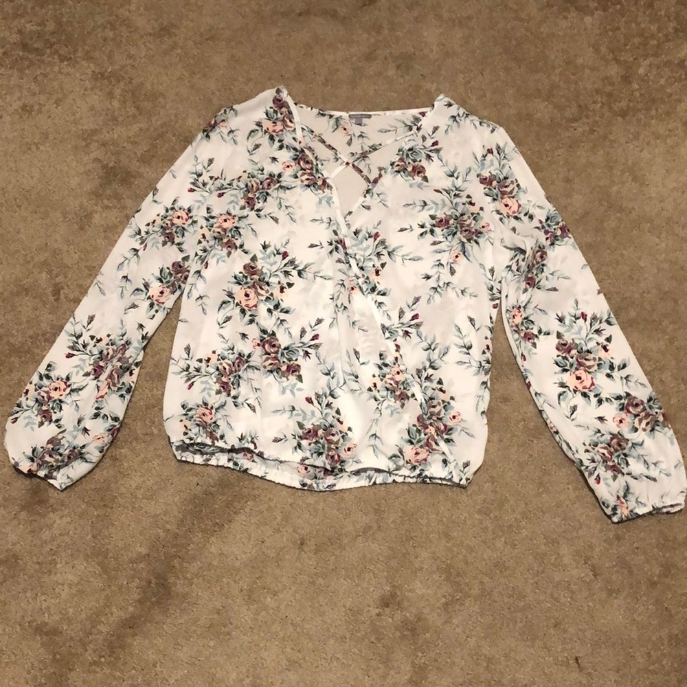 Floral Chiffon Blouse